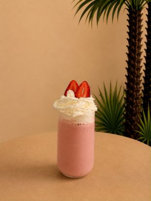 Çilekli Milkshake resmi