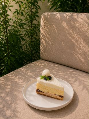 Hindistancevizli Cheesecake resmi